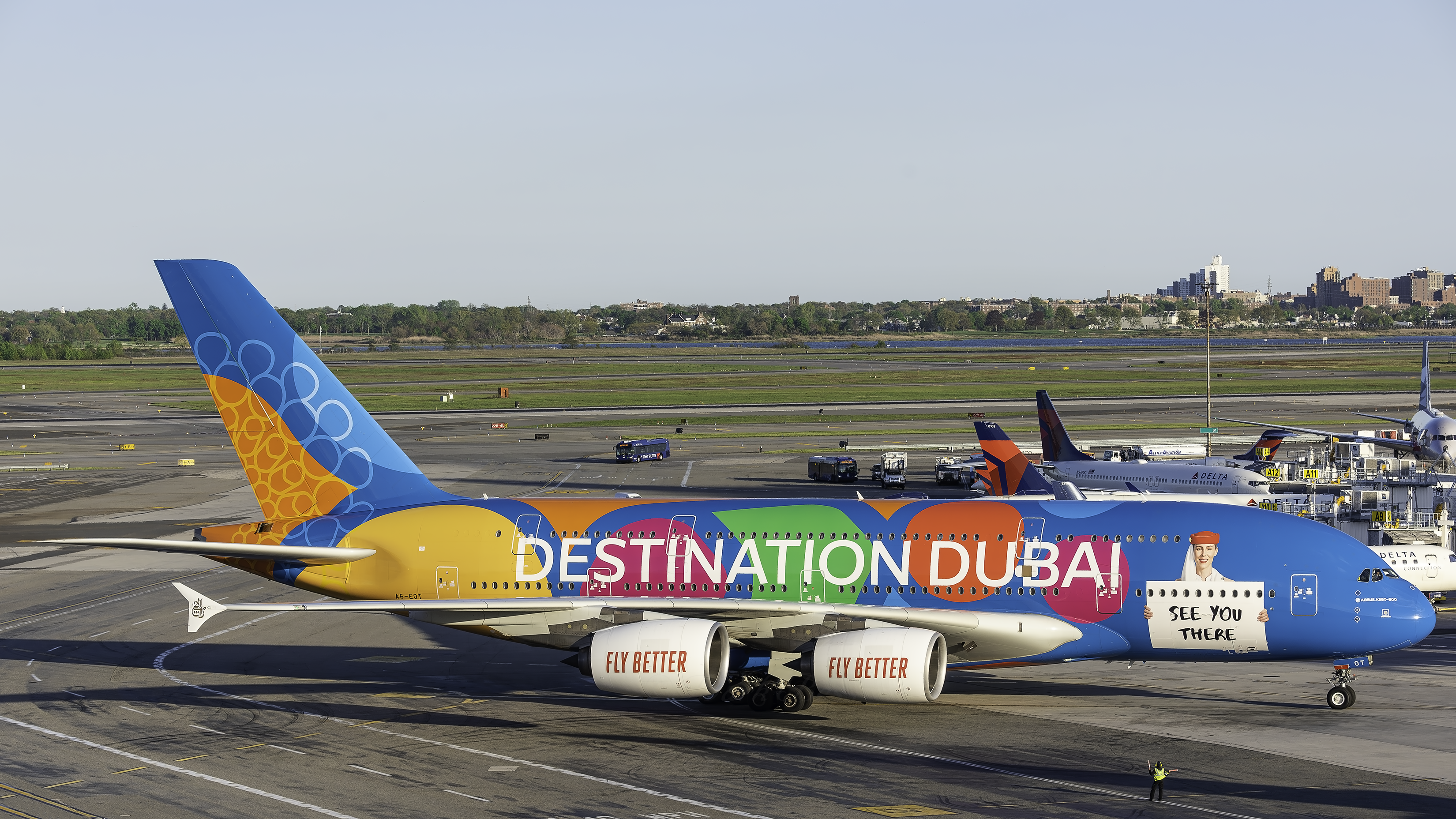 Emirates A6-EOT Destination Dubai A380.png